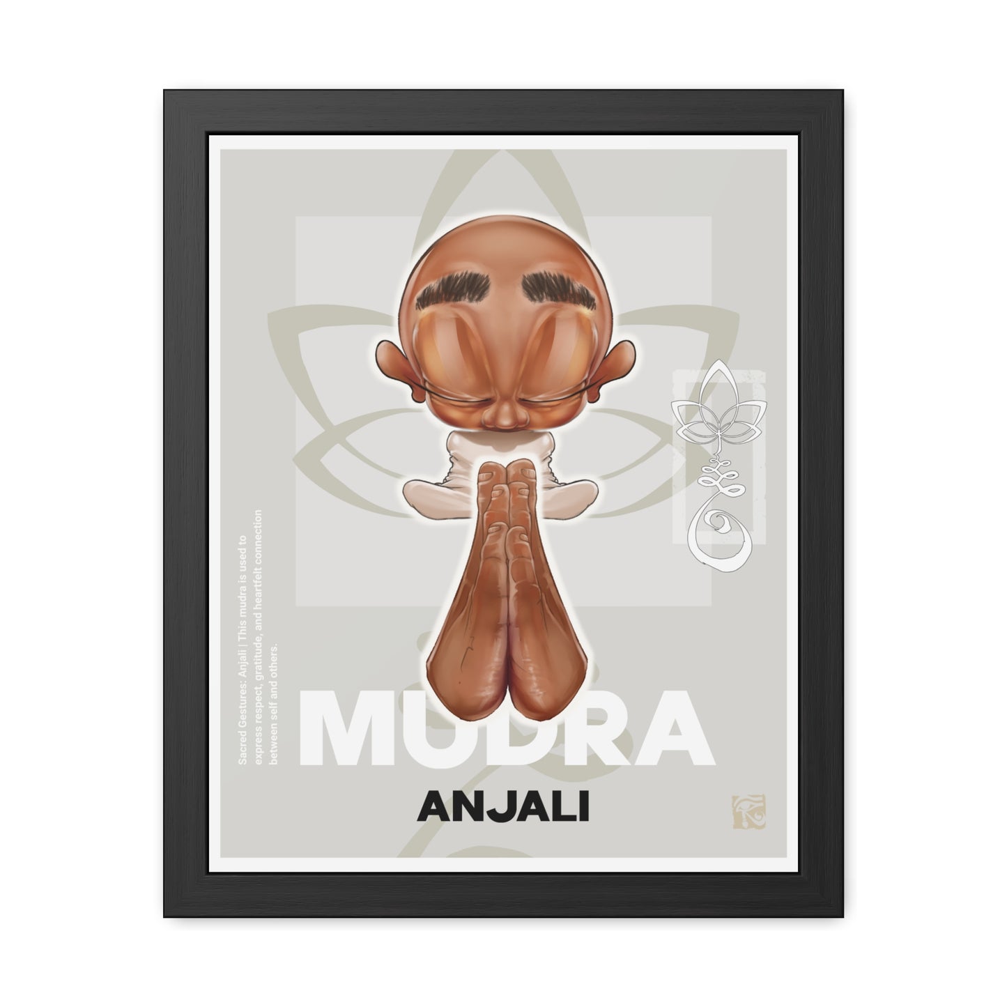 Work 05 – Angali | Volume II (16 × 20 Framed Illustration) – Glyphworks