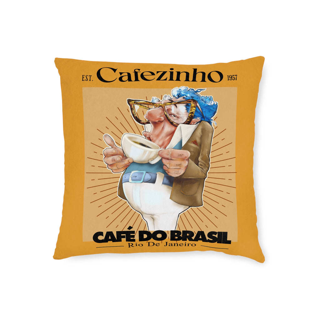 CAFEZINHO – Square Cushion | GLYPHWORKS