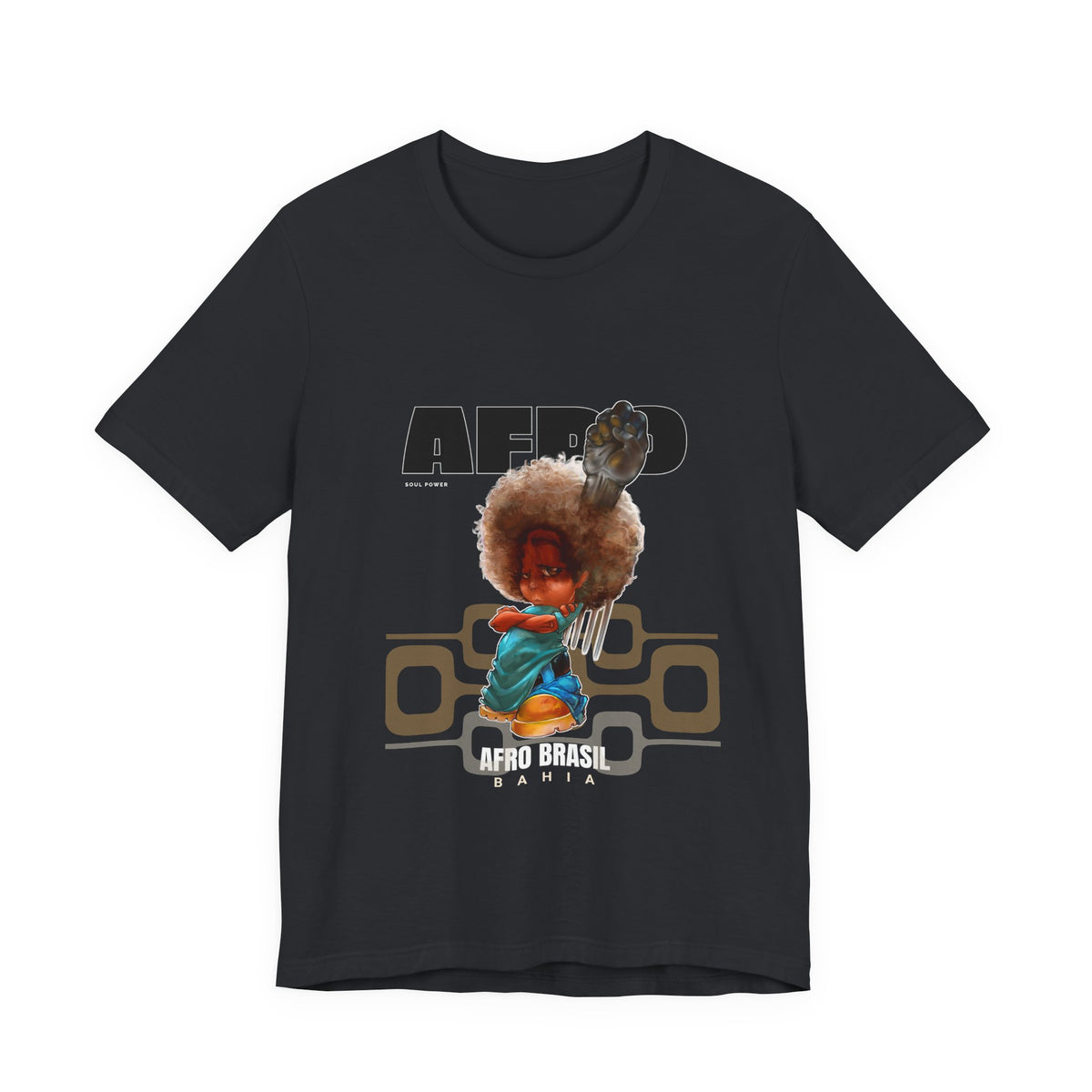 AFRO BRASIL – Bahia Graphic T-Shirt | GLYPHWORKS